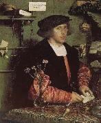 Hans Holbein Qiao Zhiji portrait of businessman Serge Sweden oil painting artist